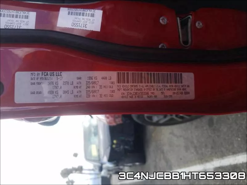 3C4NJCBB1HT653308 фото 2