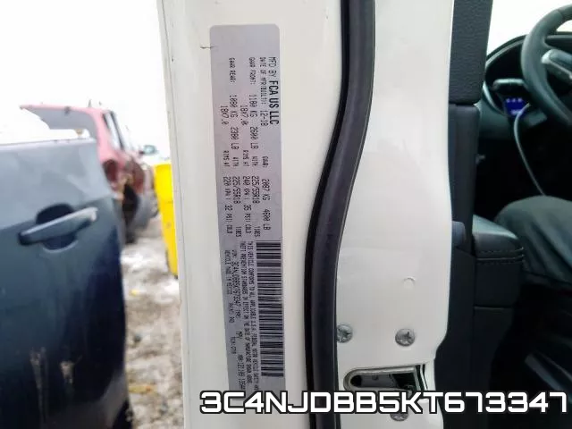 3C4NJDBB5KT673347 фото 2