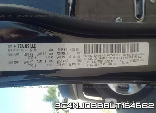 3C4NJDBB8LT164662 фото 10