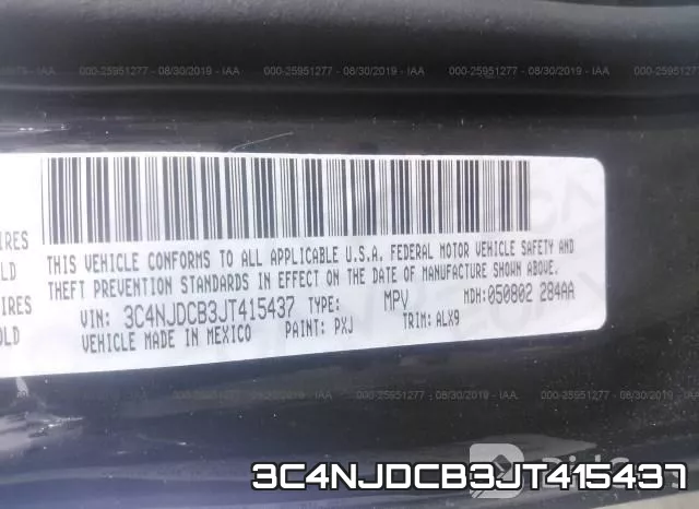 3C4NJDCB3JT415437 фото 10
