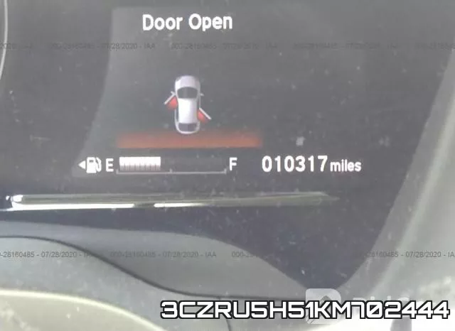 3CZRU5H51KM702444 фото 8