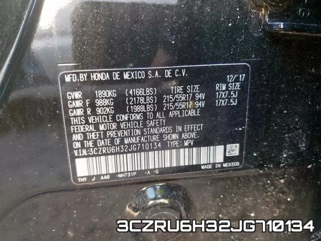 3CZRU6H32JG710134 фото 2