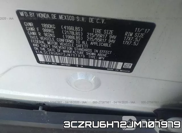 3CZRU6H72JM707979 фото 10