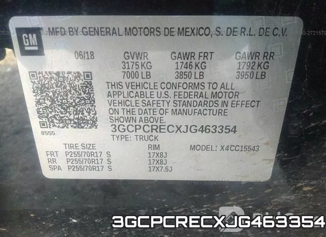3GCPCRECXJG463354 фото 10