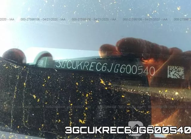 3GCUKREC6JG600540 фото 10