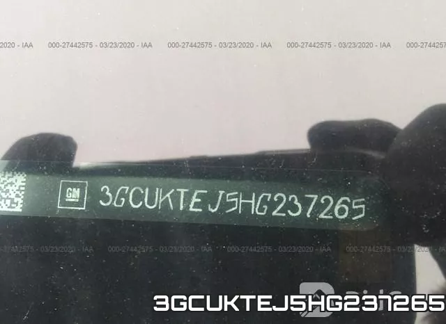 3GCUKTEJ5HG237265 фото 10