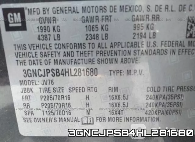 3GNCJPSB4HL281680 фото 10