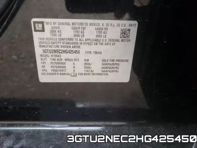 3GTU2NEC2HG425450 фото 2