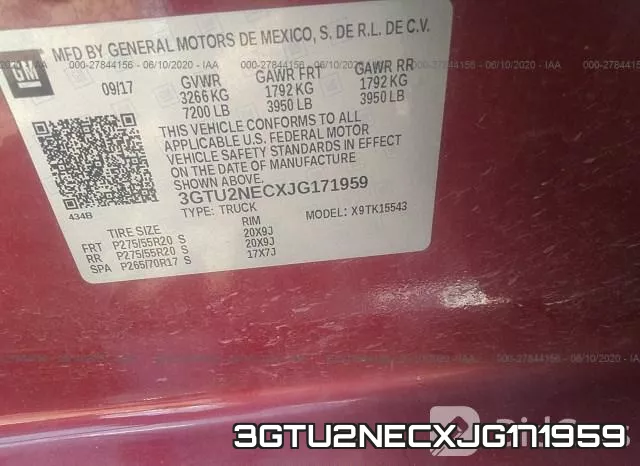3GTU2NECXJG171959 фото 9