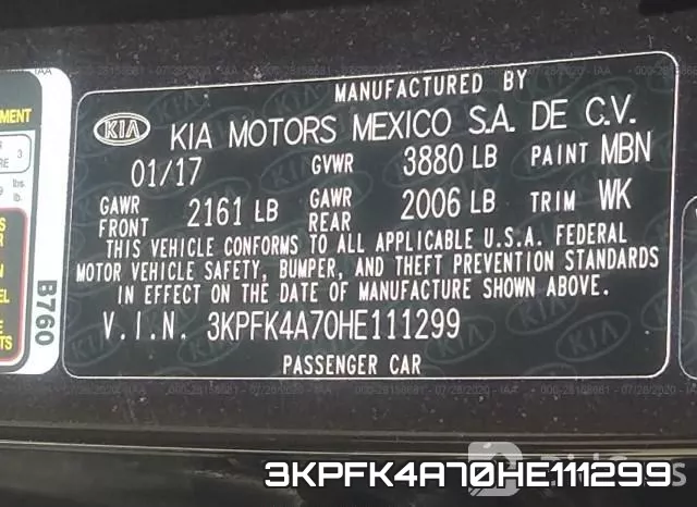 3KPFK4A70HE111299 фото 10