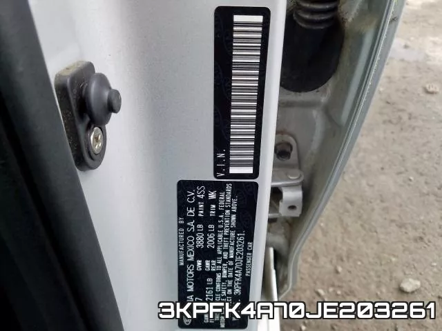 3KPFK4A70JE203261 фото 2