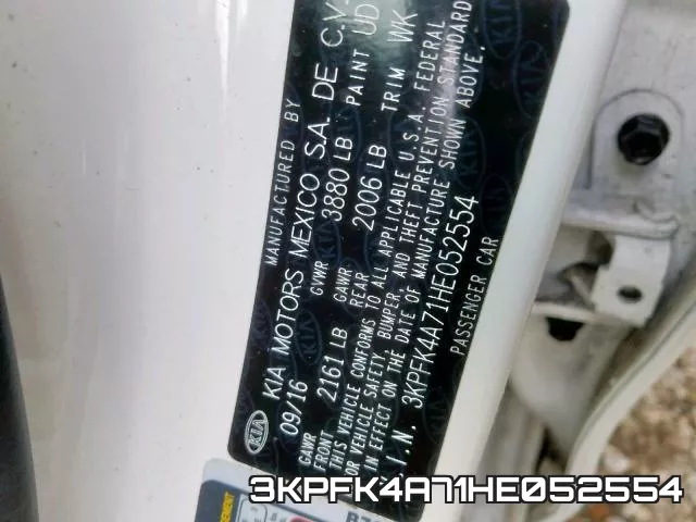3KPFK4A71HE052554 фото 2