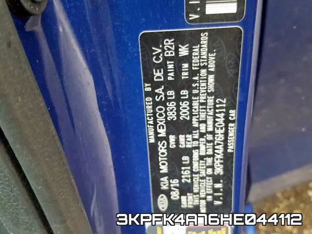 3KPFK4A76HE044112 фото 2