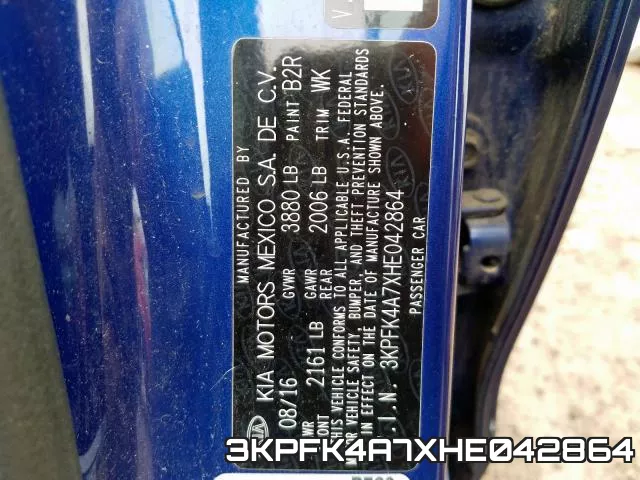 3KPFK4A7XHE042864 фото 2