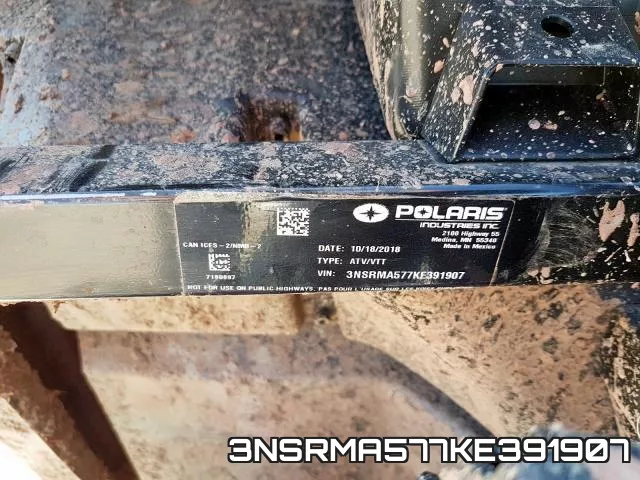 3NSRMA577KE391907 фото 2