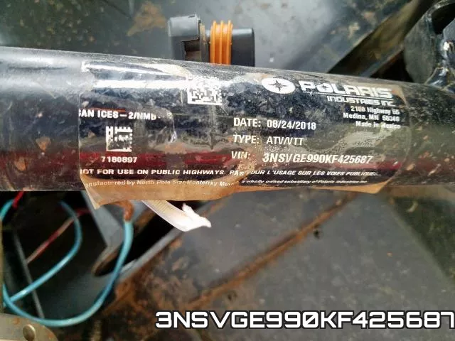 3NSVGE990KF425687 фото 2
