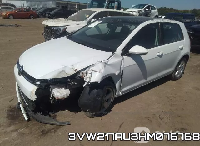 3VW217AU3HM076768 фото 3