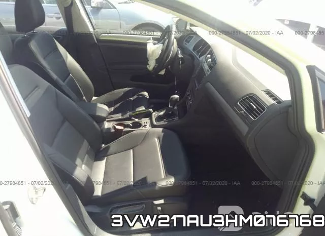 3VW217AU3HM076768 фото 6