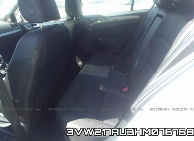 3VW217AU3HM076768 фото 9