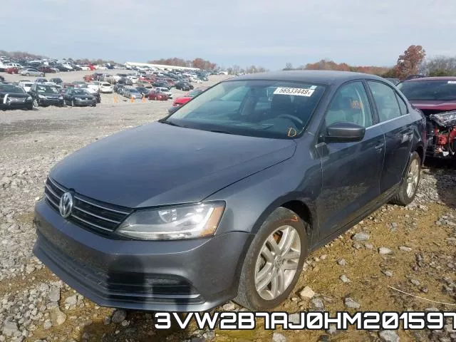 3VW2B7AJ0HM201597 фото 3