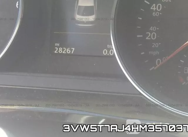 3VW5T7AJ4HM357037 фото 8