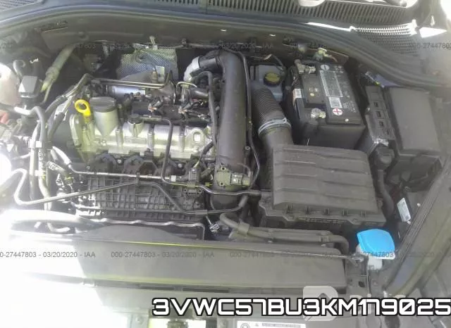 3VWC57BU3KM179025 фото 2