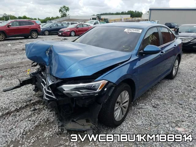 3VWCB7BU1KM188914 фото 3