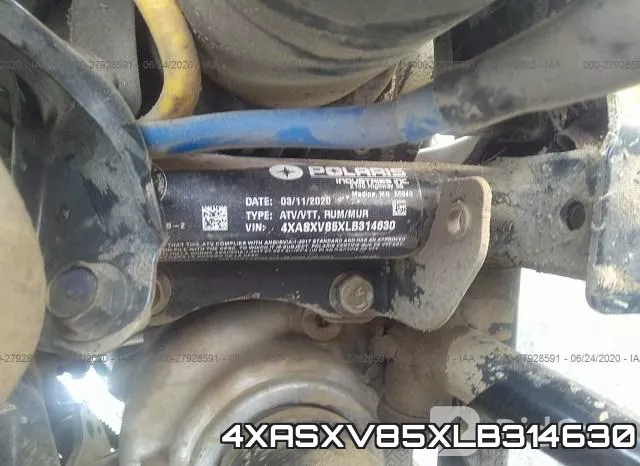 4XASXV85XLB314630 фото 2