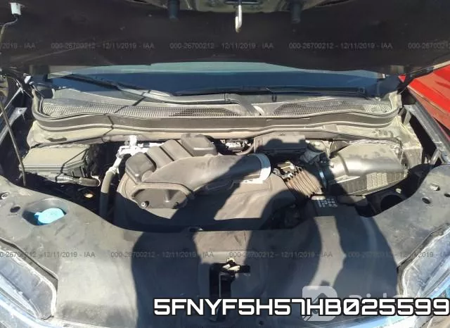 5FNYF5H57HB025599 фото 2