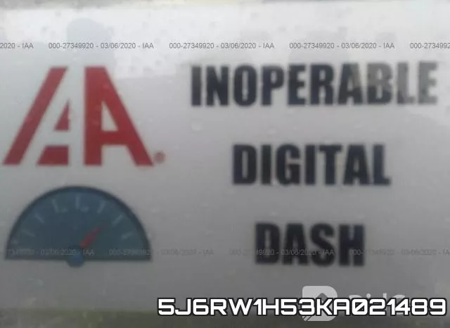 5J6RW1H53KA021489 фото 8