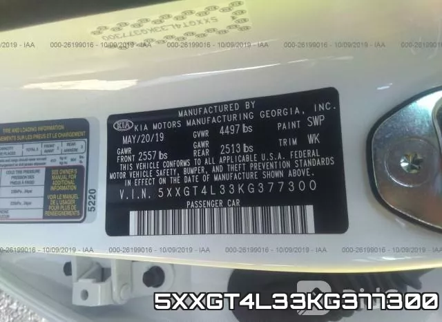 5XXGT4L33KG377300 фото 10