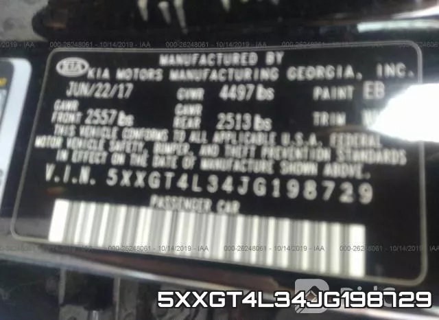 5XXGT4L34JG198729 фото 10