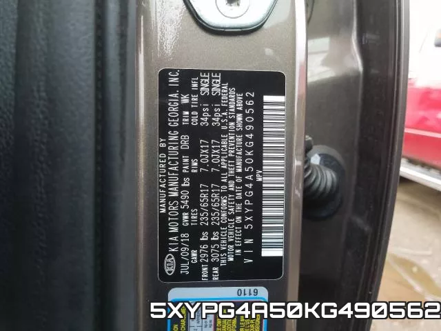 5XYPG4A50KG490562 фото 2