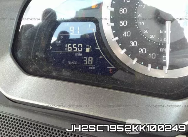 JH2SC7952KK100249 фото 8