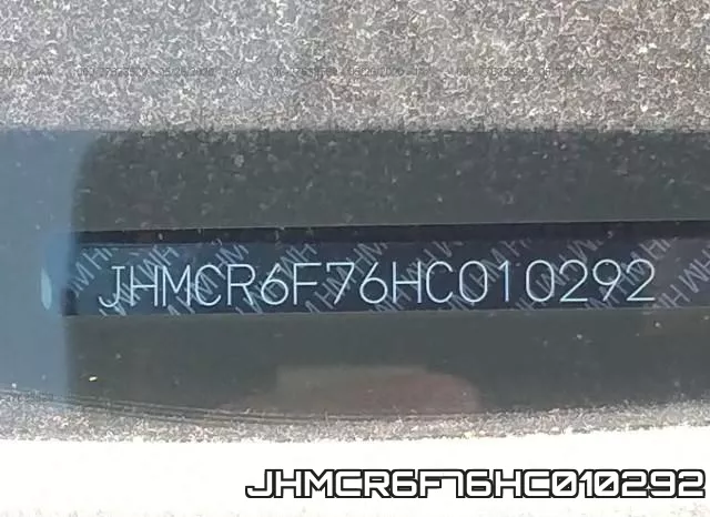 JHMCR6F76HC010292 фото 10