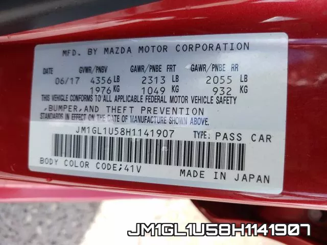 JM1GL1U58H1141907 фото 2