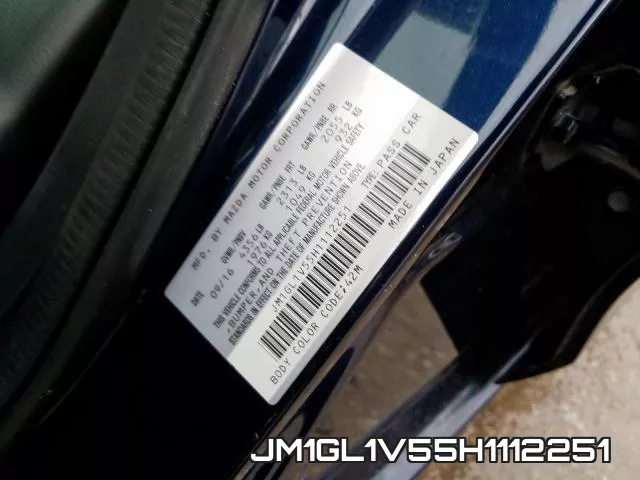 JM1GL1V55H1112251 фото 2