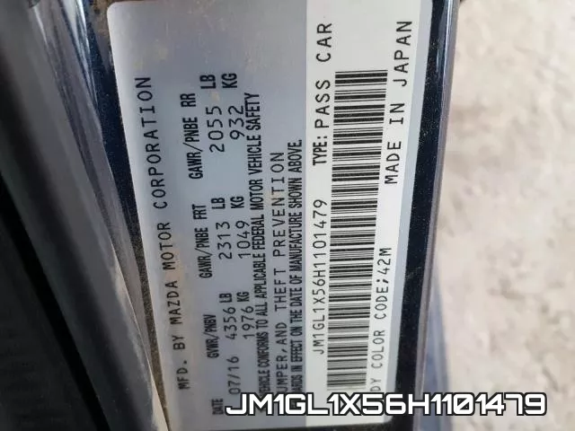 JM1GL1X56H1101479 фото 2