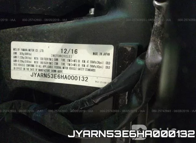 JYARN53E6HA000132 фото 10