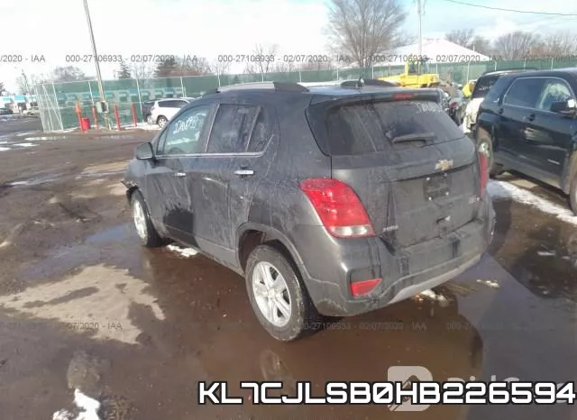 KL7CJLSB0HB226594 фото 4