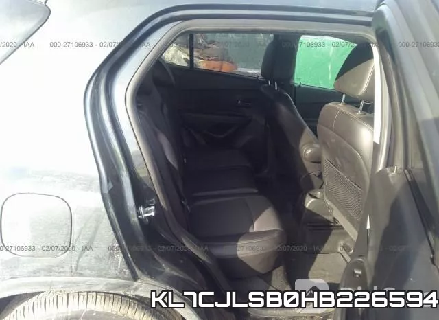 KL7CJLSB0HB226594 фото 9