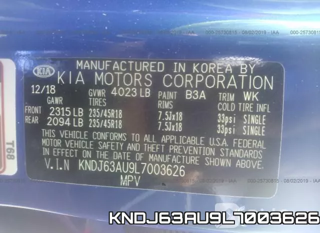 KNDJ63AU9L7003626 фото 10