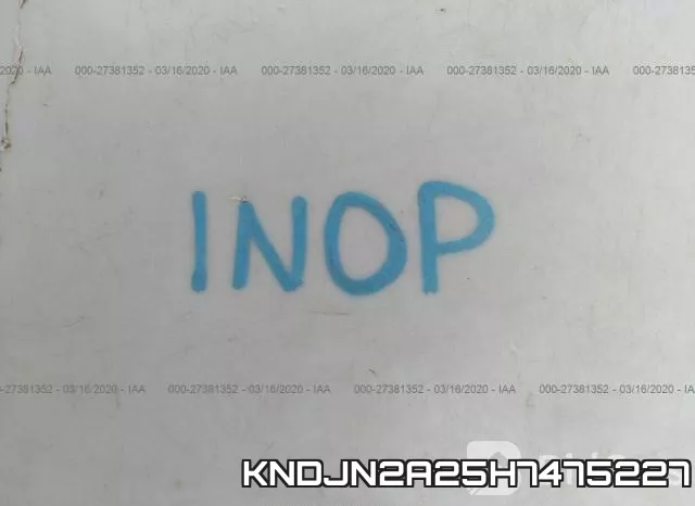 KNDJN2A25H7475227 фото 8