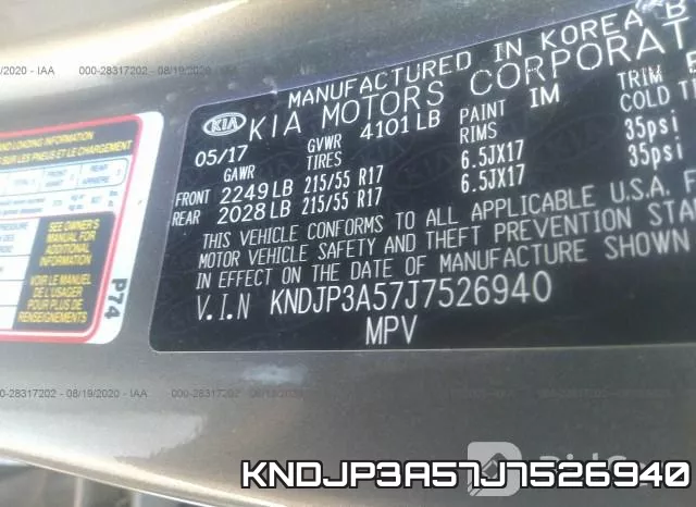 KNDJP3A57J7526940 фото 10