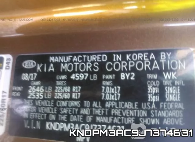 KNDPM3AC9J7374631 фото 10