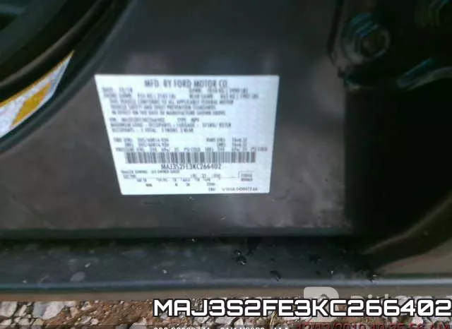 MAJ3S2FE3KC266402 фото 10