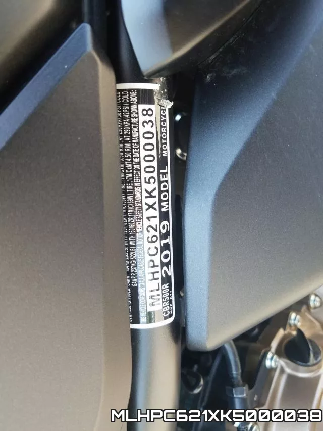 MLHPC621XK5000038 фото 2