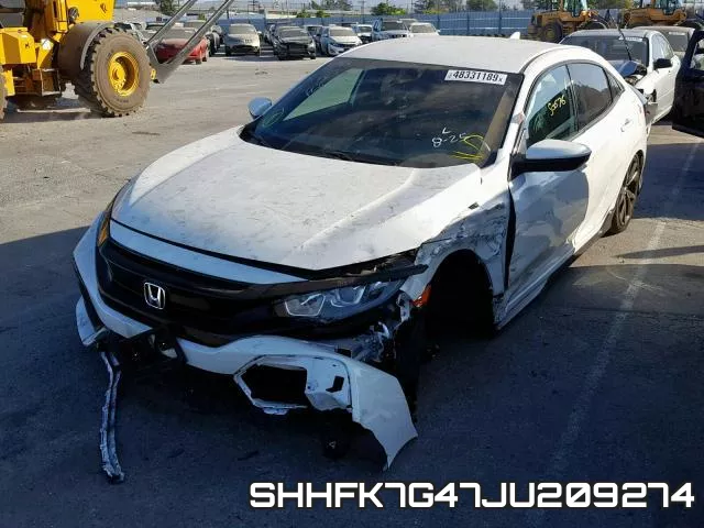 SHHFK7G47JU209274 фото 3