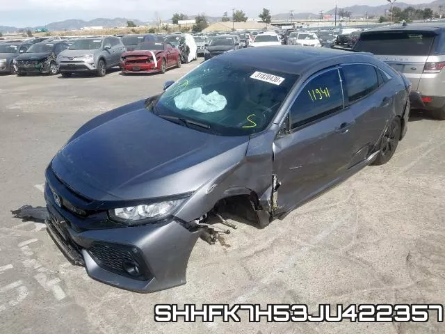 SHHFK7H53JU422357 фото 3