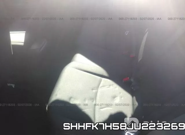 SHHFK7H58JU223269 фото 9